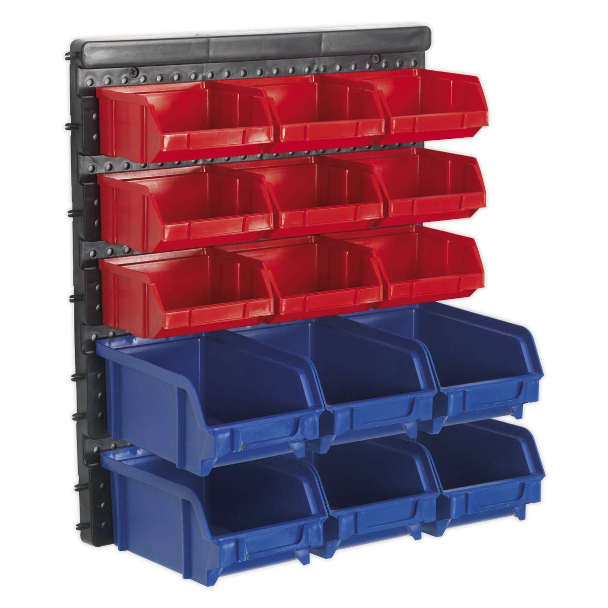Bin Storage System Wall Mounting 15 Bins