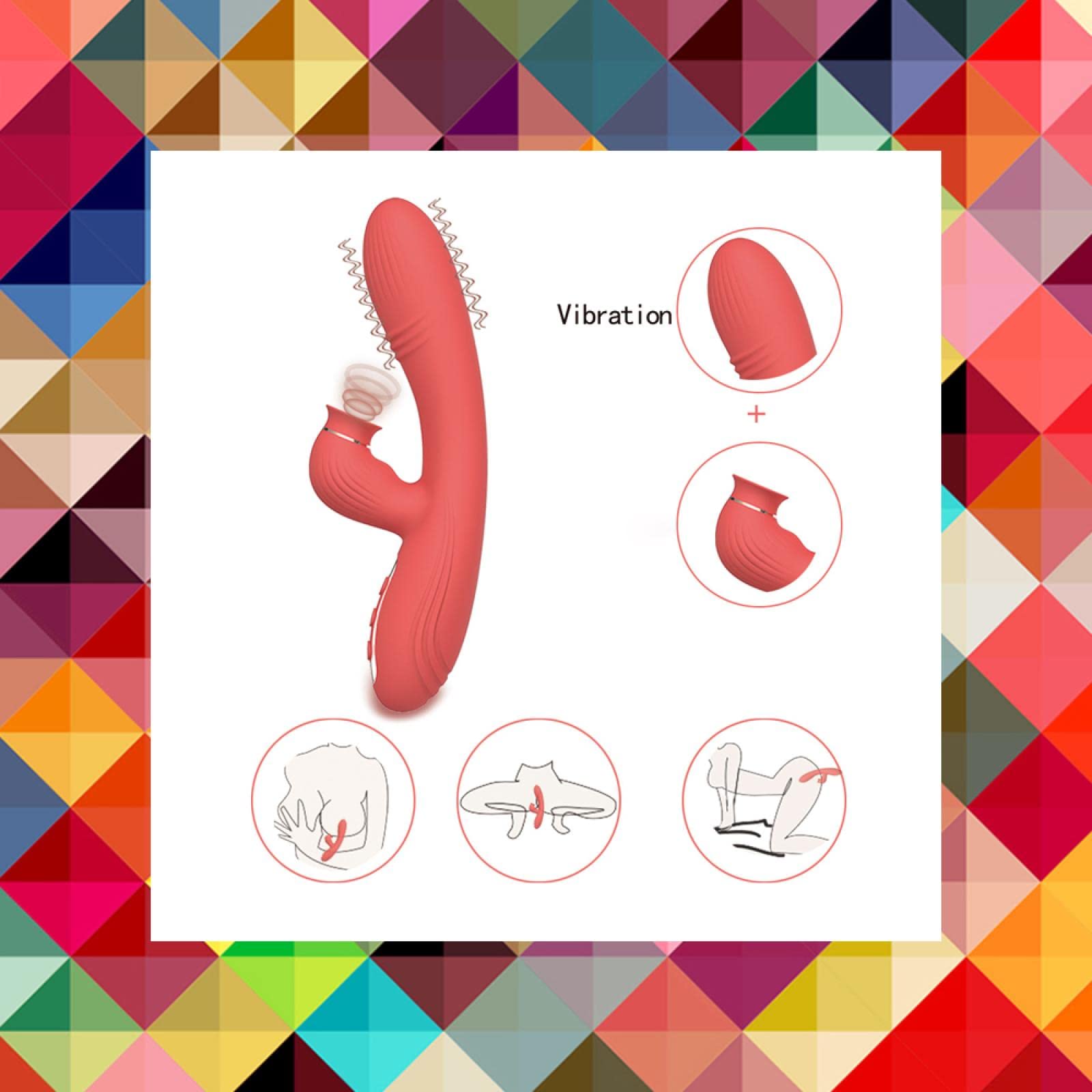 Dona Vibratori Vibratore clitorideo femminile per donne Vibratore punto G Clitoride Clitoride Stimolatore vuoto Dildo Giocattoli sessuali per adulti 18