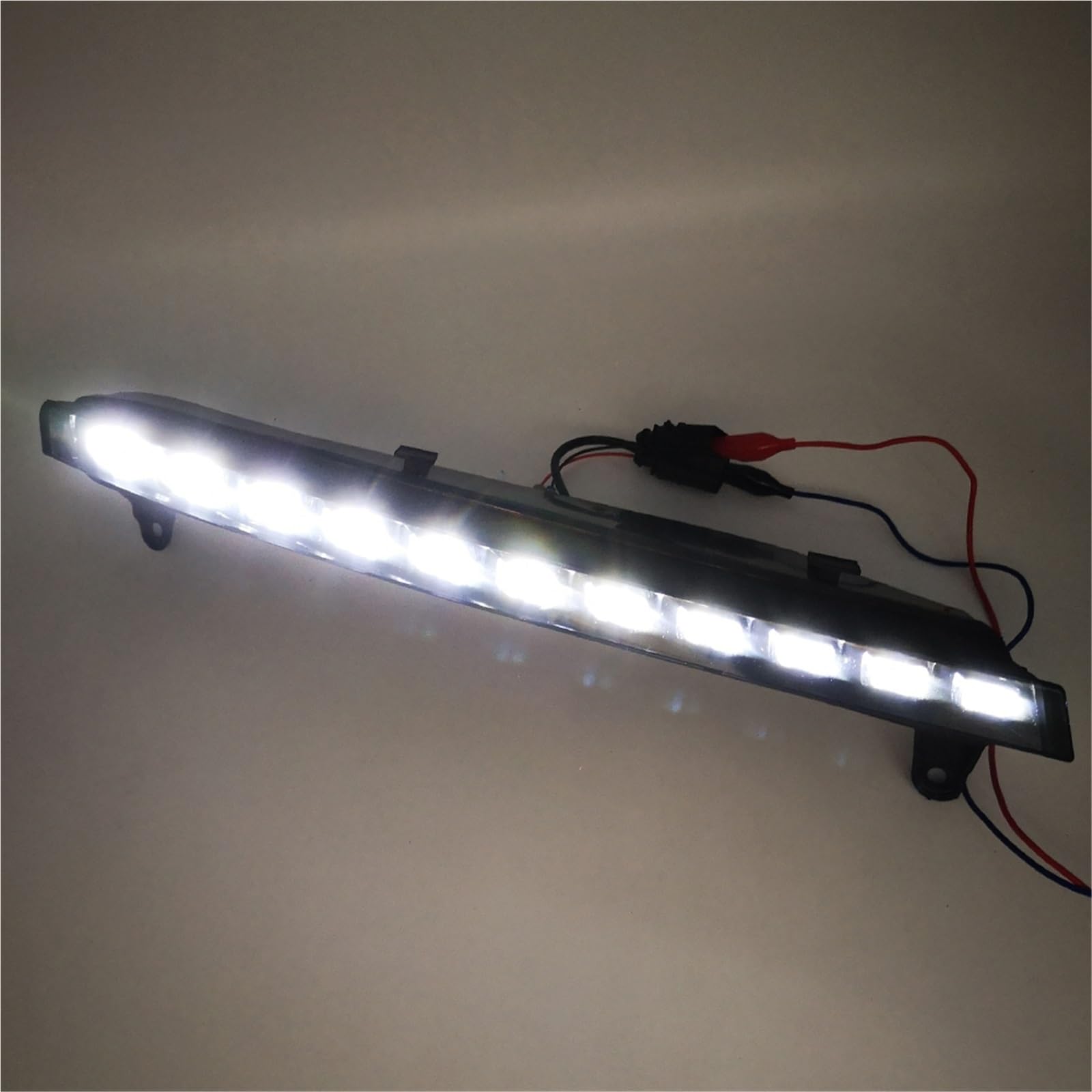 Luces Diurnas LED DRL De 12 V, Luz Antiniebla Diurna con Intermitente Amarillo para Q7 (2006, 2007, 2008 Y 2009) Antiniebla Luz Diurna(1 par,Dynamic)