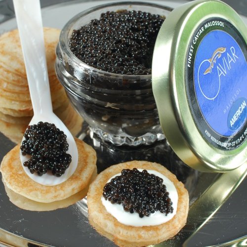 Set de regalo de caviar de aleta americana - sin cuchara