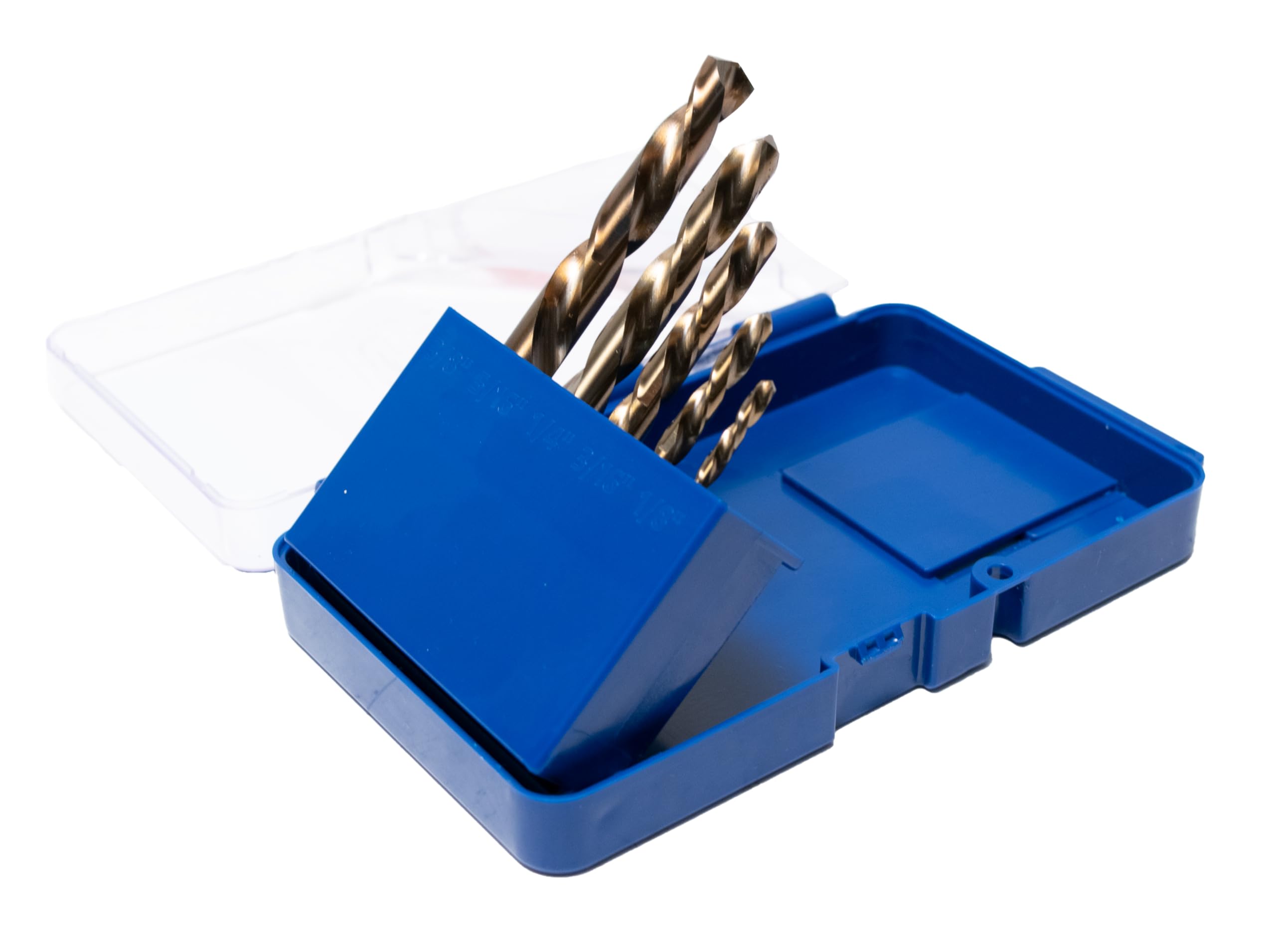 Century Drill & Tool 74105 Kobalt Linksbohrer, 5-teiliges Set