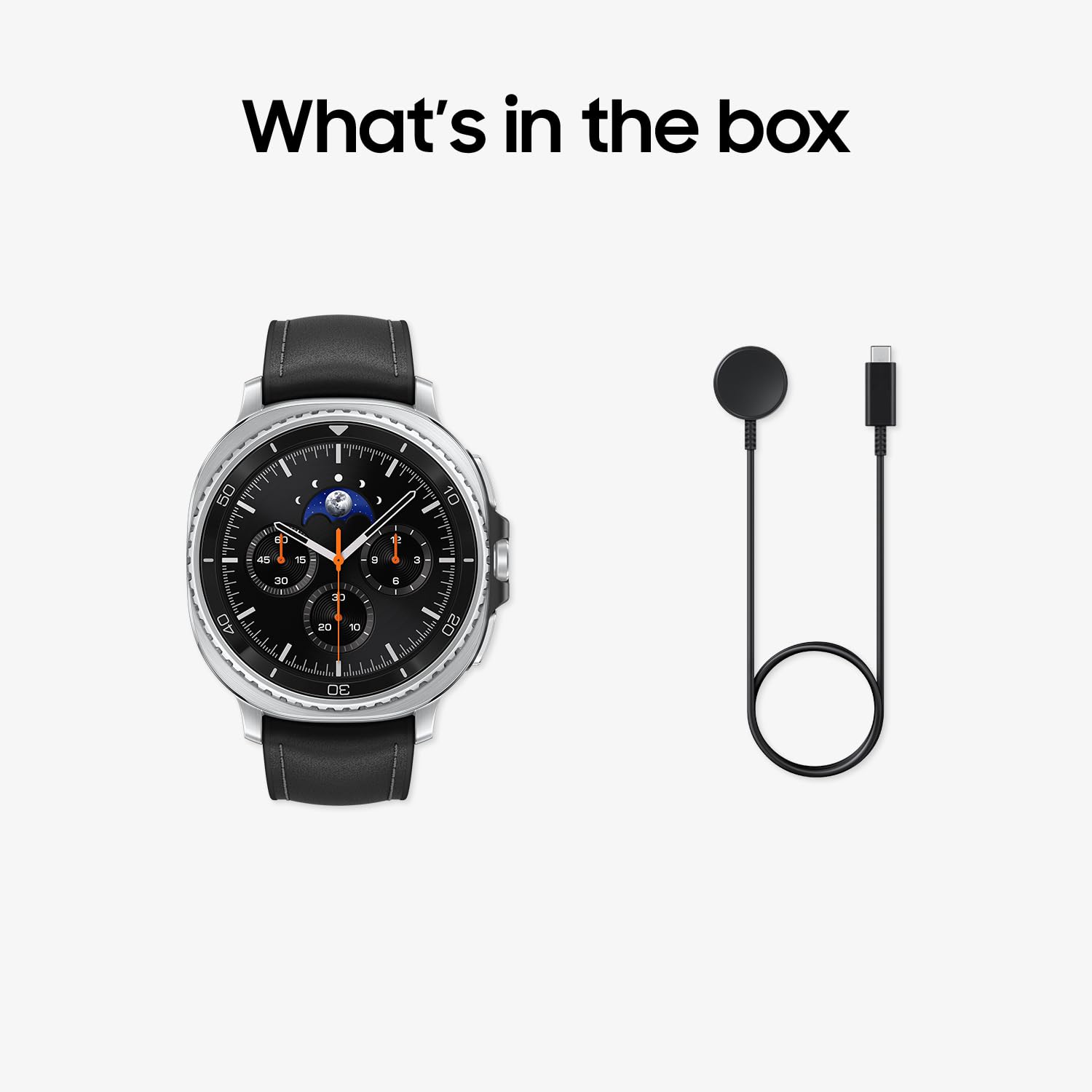 Samsung Galaxy Watch8 Classic Smartwatch, Fitness-Uhr, 64 GB Speicher, 46 mm, Bluetooth, Schwarz