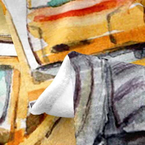 Miniatura 4 de Manta de felpa de excavadora para niños, para todas las estaciones, suave, retro, ligera, cálida para niños y niñas, manta de franela de tractor de