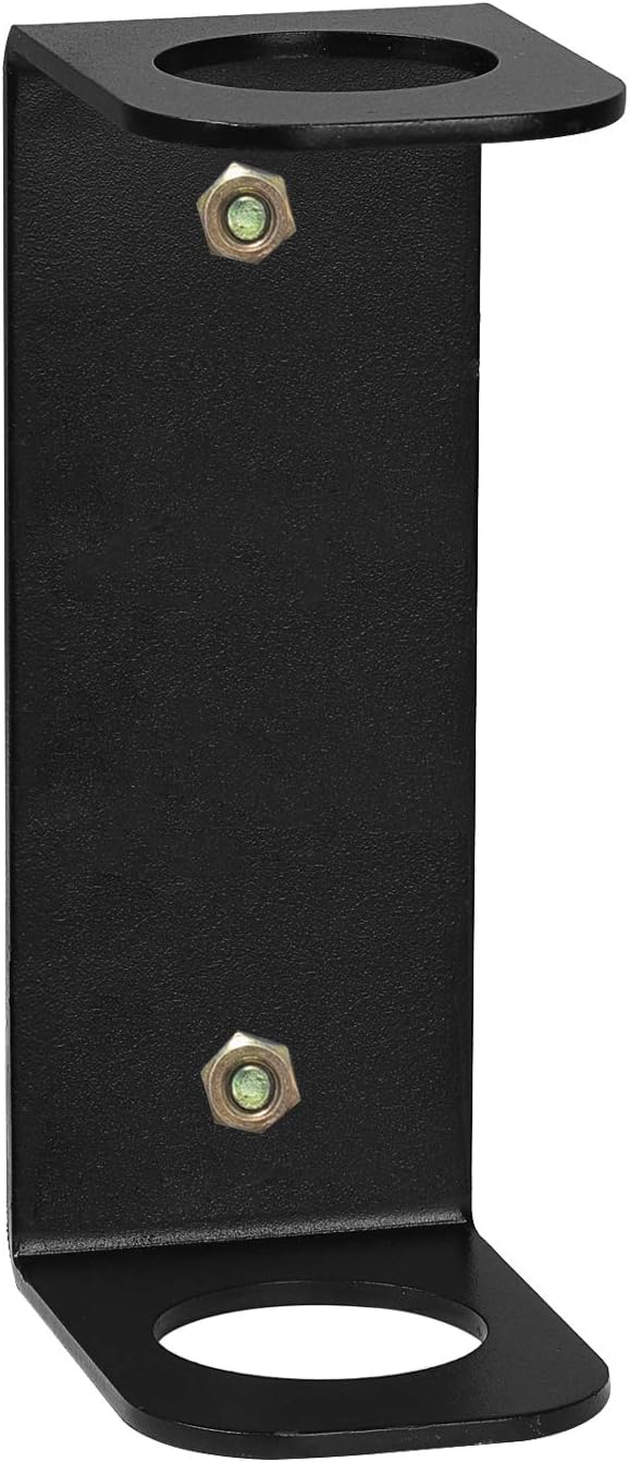 BSWANBarbell Storage, Vertical Wall Mount Rack, Olympic Barbell Holder,Single Bars Holder,Made of Heavy-Duty Metal and Durable.