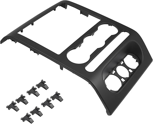 uxcell Cubierta del panel central del tablero delantero para Ford F-150 2004 2005 2006 2007 2008 No.68414-ED50C Cubierta del panel de tablero