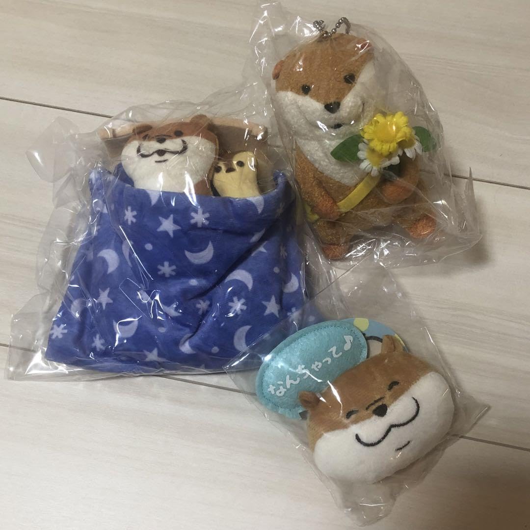 Amazon.co.jp: 可愛い嘘のカワウソ ぬいぐるみ セット QY : おもちゃ