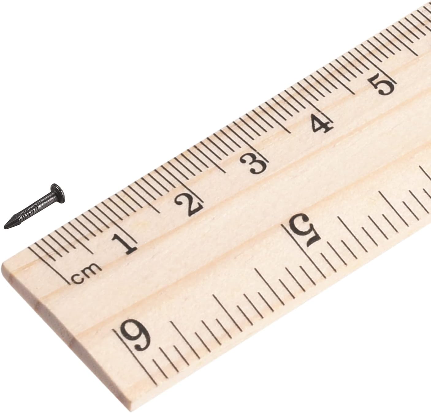 uxcell Tiny Brass Nails 1.2mmx8mm(DxL) for Wooden DIY Decorative Pictures Boxes Household Accessories Black 100pcs