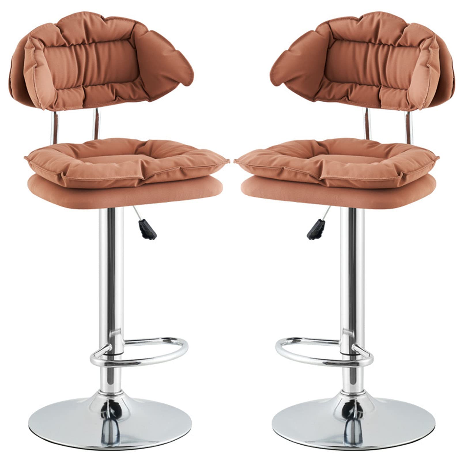 Tabourets de bar pivotants pour éviter les rayures au sol avec assise confortable