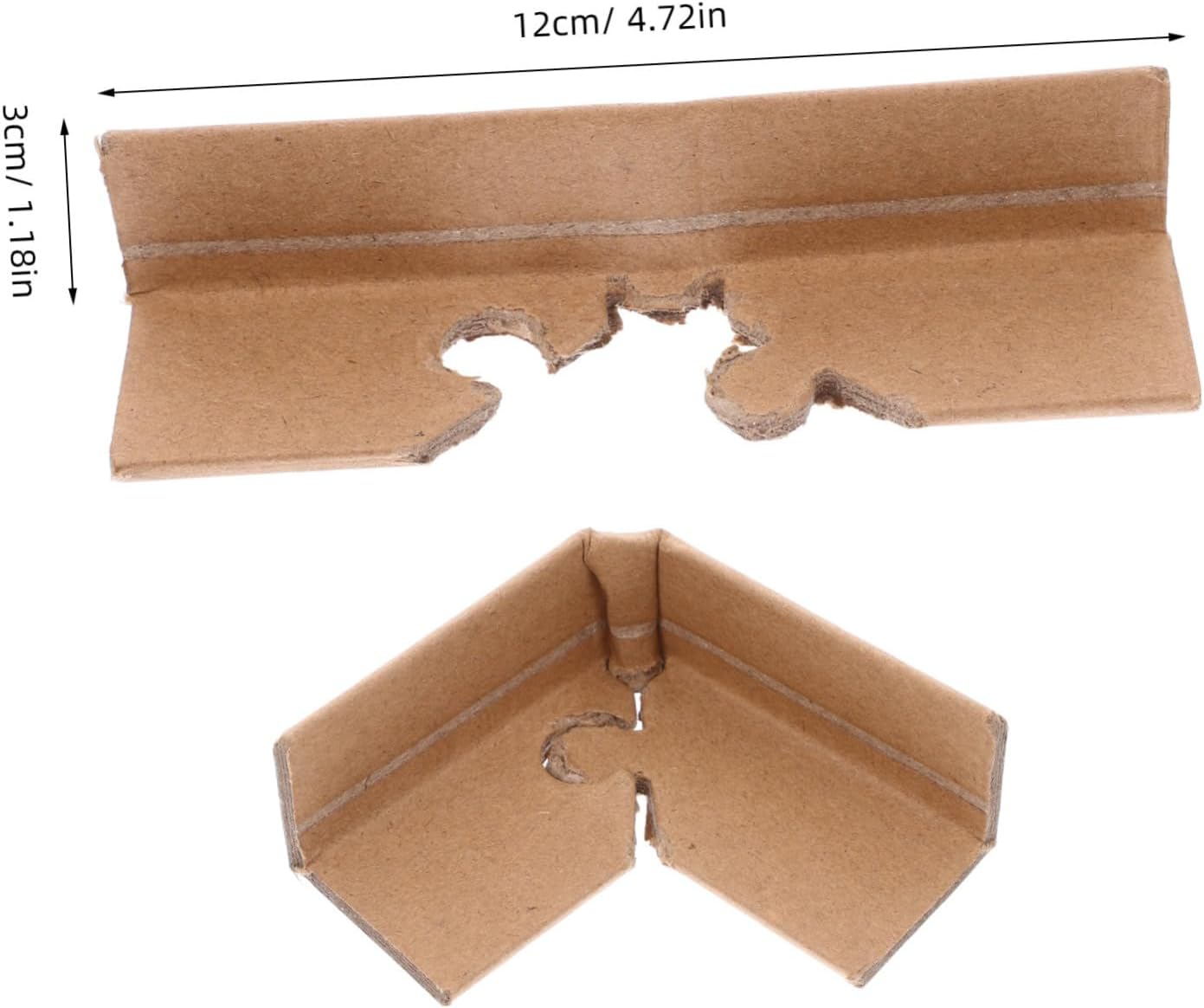 MAGICLULU 20pcs Corner Protectors Paper Packaging Edge Protectors Shipping Box Corner Guards Box Edge Guards
