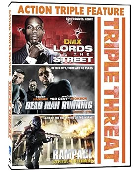 DVD Triple Threat Action Triple Feature Book