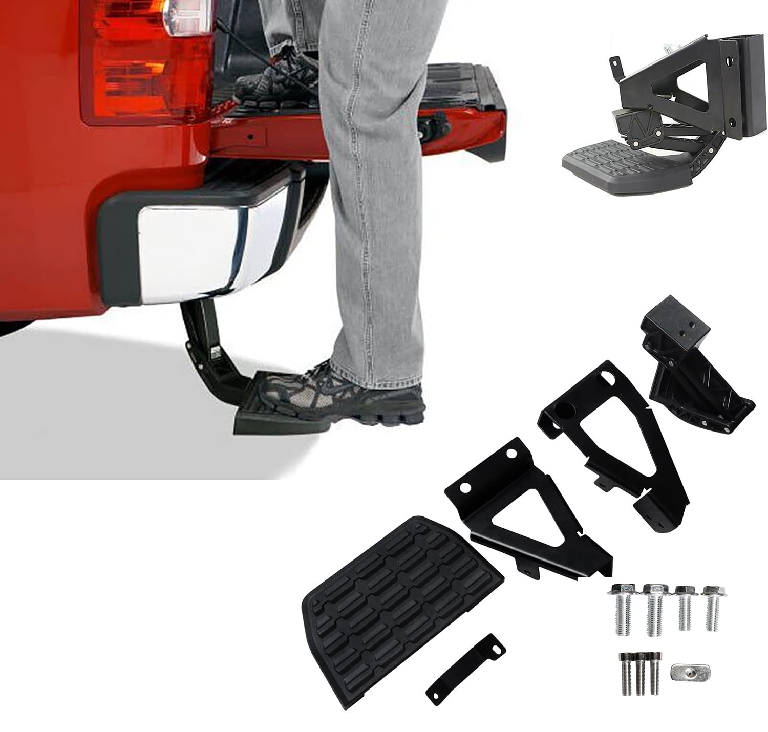 Amazon.co.jp: YOUNGERCAR F150 ベッドステップ 格納式 2015-2022 