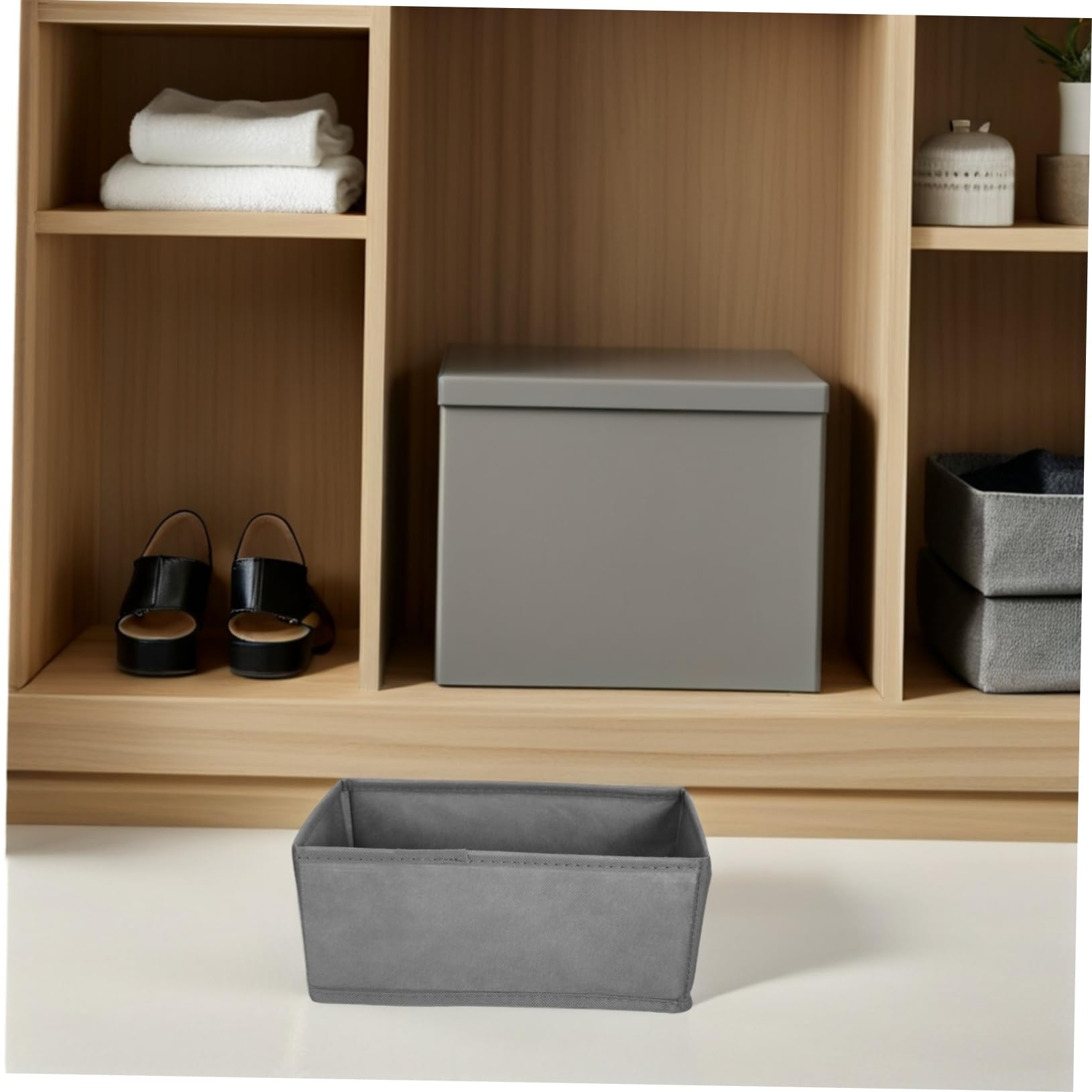 TOPBATHY Organizador de Ropa 6 Piezas Compartimentos Independientes para Cajones y Armarios