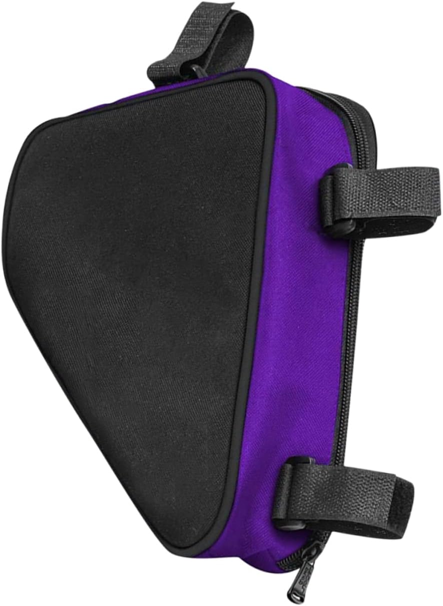 BESPORTBLE 3pcs Bike Frame Bag Polyester Storage Pouch Design for Bicycles Convenient Phone Holder Bike Front Bag for Cycling Accessories and Outdoor Adventures