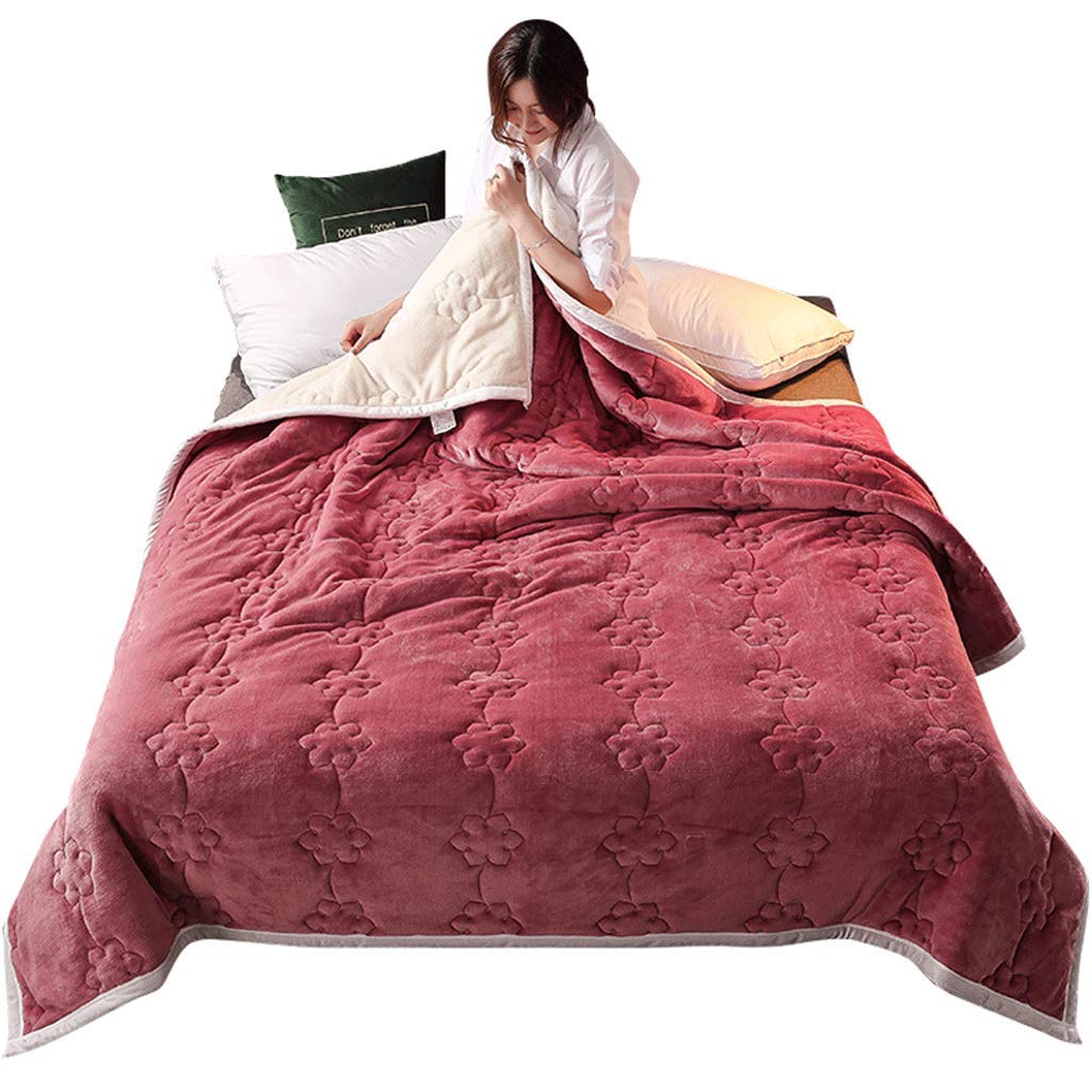 Couverture polaire douce pour cocooning dans le canapé et nuits chaudes sur lit double