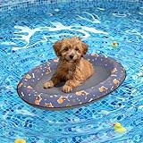 Pet Soft Dog Float Raft - Inflatable Dog Swimming Float for Summer (Small, Dog)