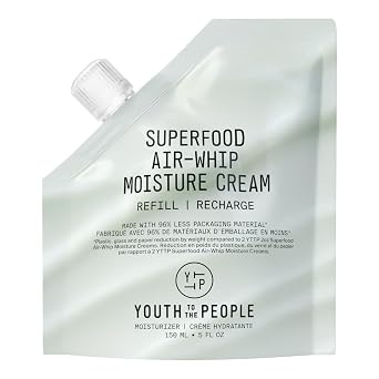 Youth To The People Superfood Air-Whip Face Moisturizer - Lightweight Cream | Hyaluronic Acid Facial Cream - Up to 48H Hydration, Strengthen Skin Barrier, Smooth Fine Lines + Plump Skin, Non-comedogenic