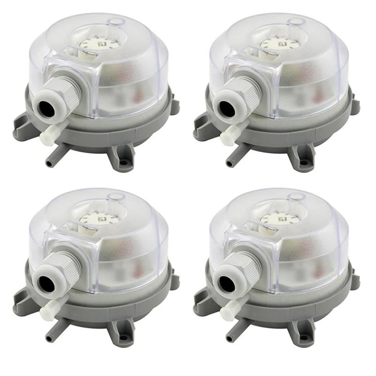 4X Air Differential Pressure Switch 50-500Pa Adjustable Micro