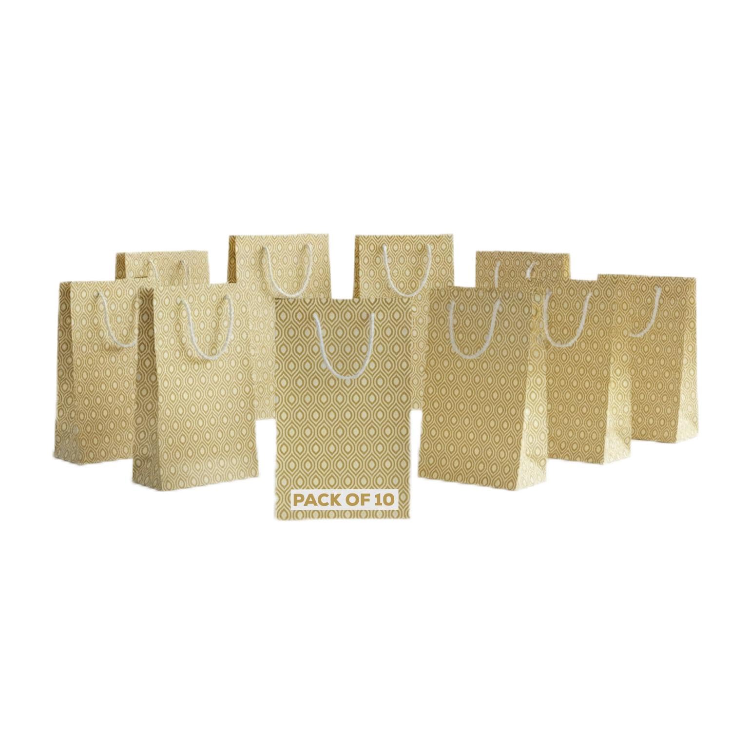 Prettykrafts Pink Gift Bags - Pack of 5 -14 Prettykrafts Pink Gift Bags - Pack of 5 -14