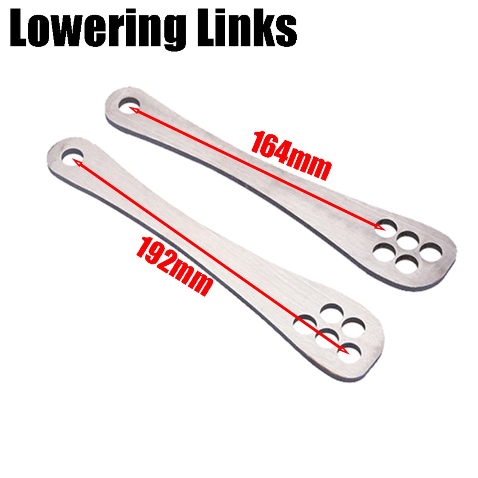 Accessoires de liens d'abaissement ascendants de lien de suspension arrière de moto, for Harley, Pan America 1250 S 1250S PA1250 S RA1250 RA1250S Kit de liaison d'abaissement(Size:Lowering Link