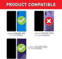 BEZ Páncél Tok Samsung Galaxy A50 / A30s Telefonhoz - Dupla Rétegű Ütésálló Védőtok Emelt Peremmel, Fekete 6