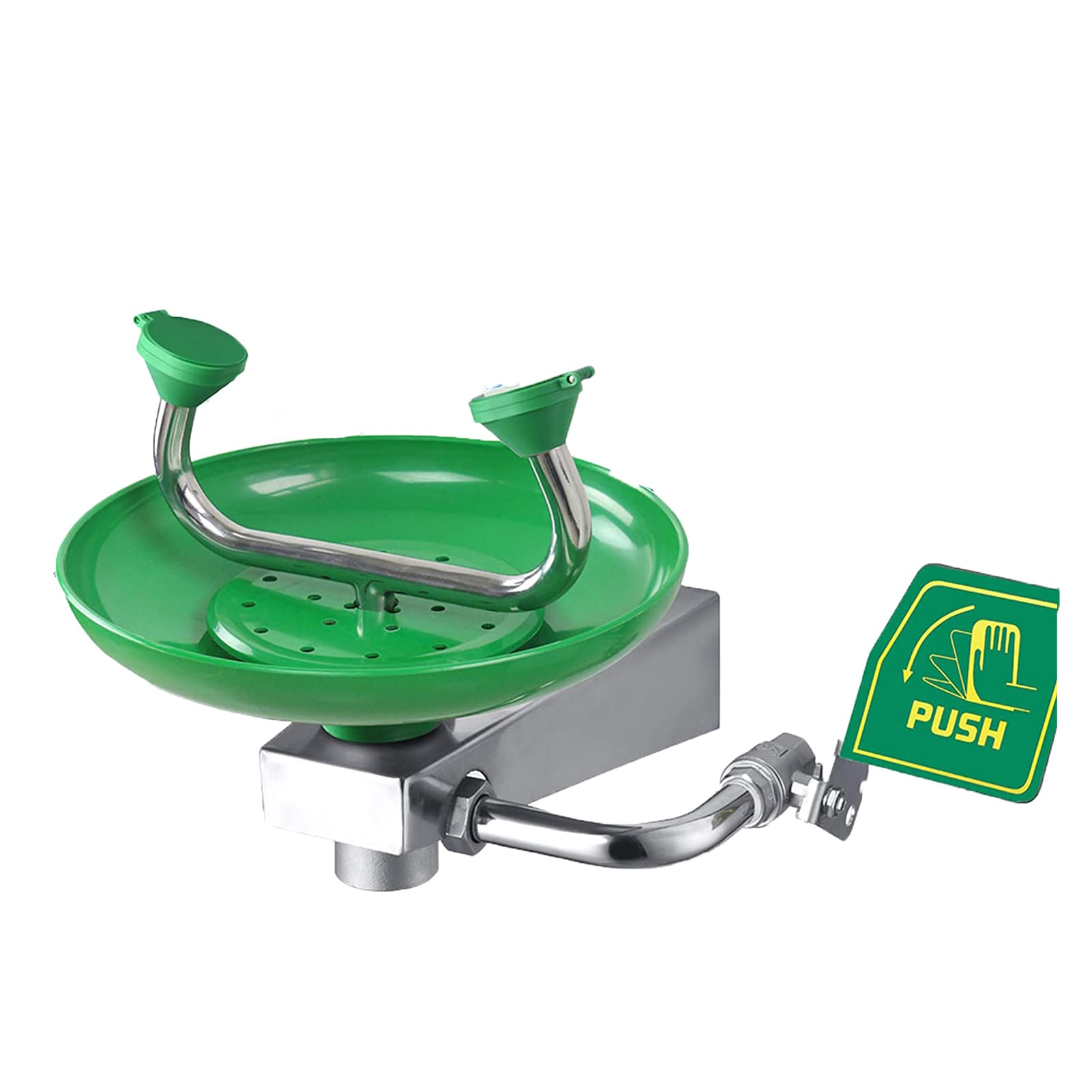 Eyewash Stations, Faucet Mounted Eye Wash Station, Eye Flush Shower, First AID Emergency Eye Wash Unit for Sink Attachment Sink Mount