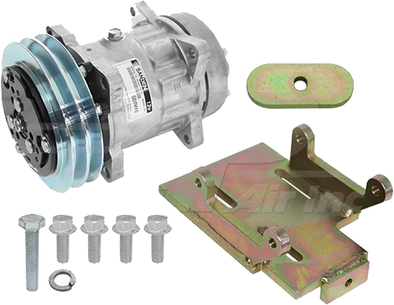 Conversion Kit R4 to Sanden, 8.3L Cummins Engine