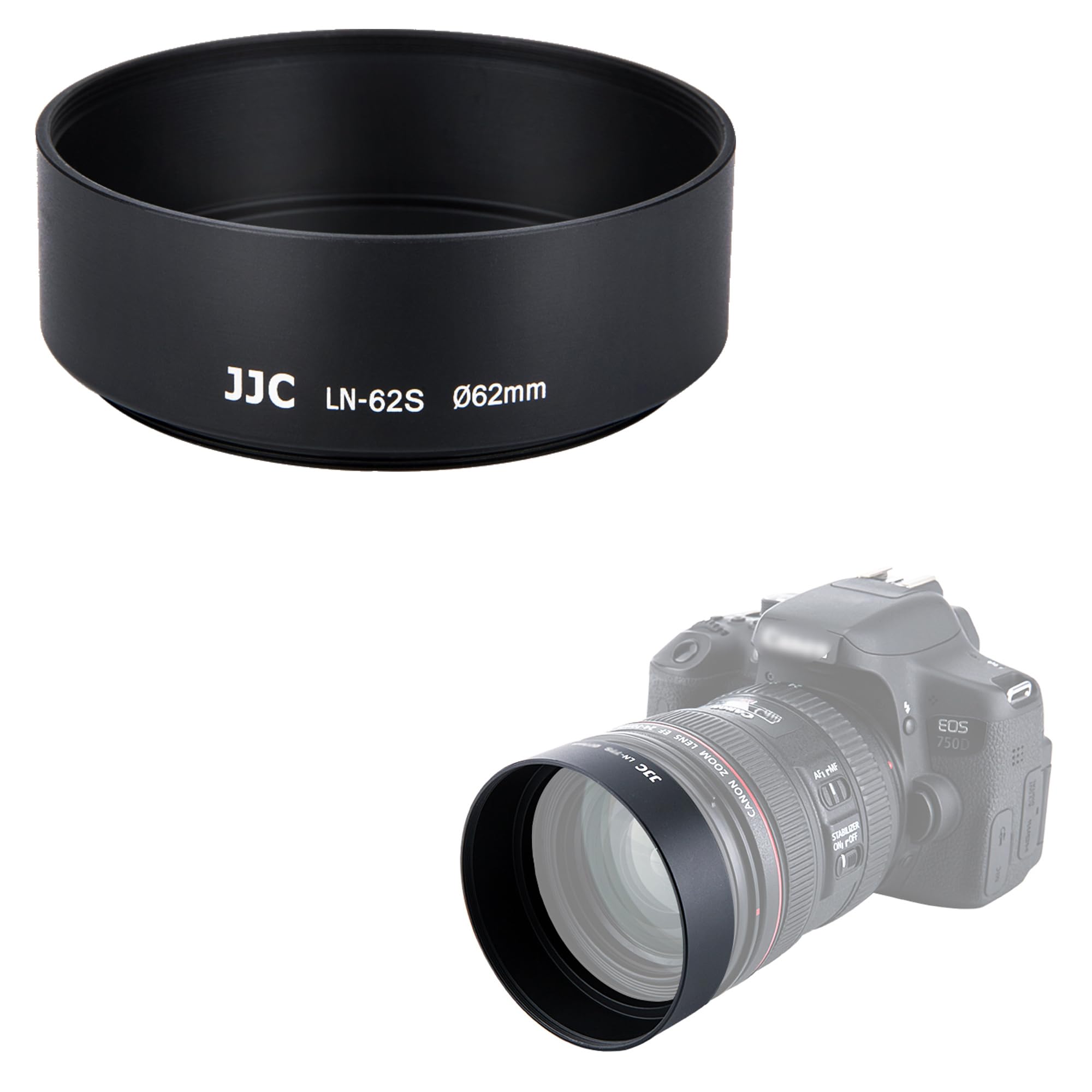 Amazon.com : JJC 62mm Screw-in Mount Standard Aluminum Metal Lens