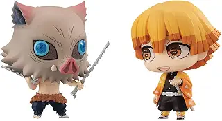 メガハウス ちみメガ バディシリーズ! 鬼滅の刃 我妻善逸&嘴平伊之助セット 約65mm PVC製 塗装済み完成品フィギュア