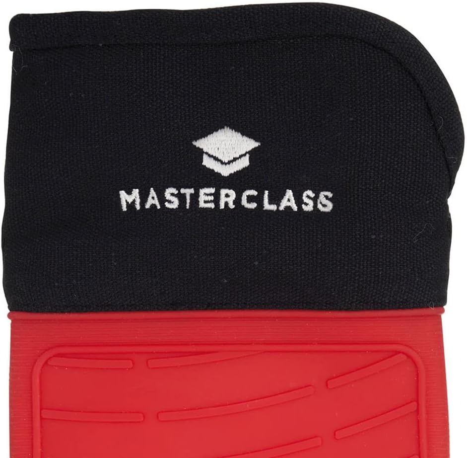 MasterClass Seamless Silicone Oven Glove With Cotton Sleeve