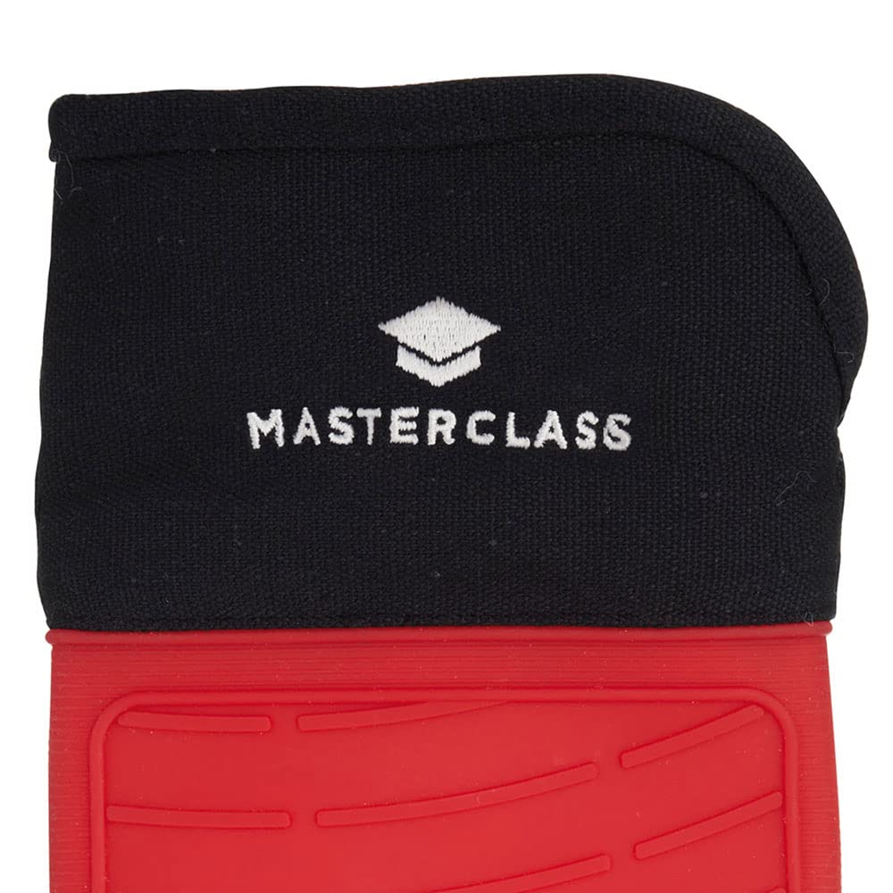 Masterclass Red Seamless Silicone Oven Glove