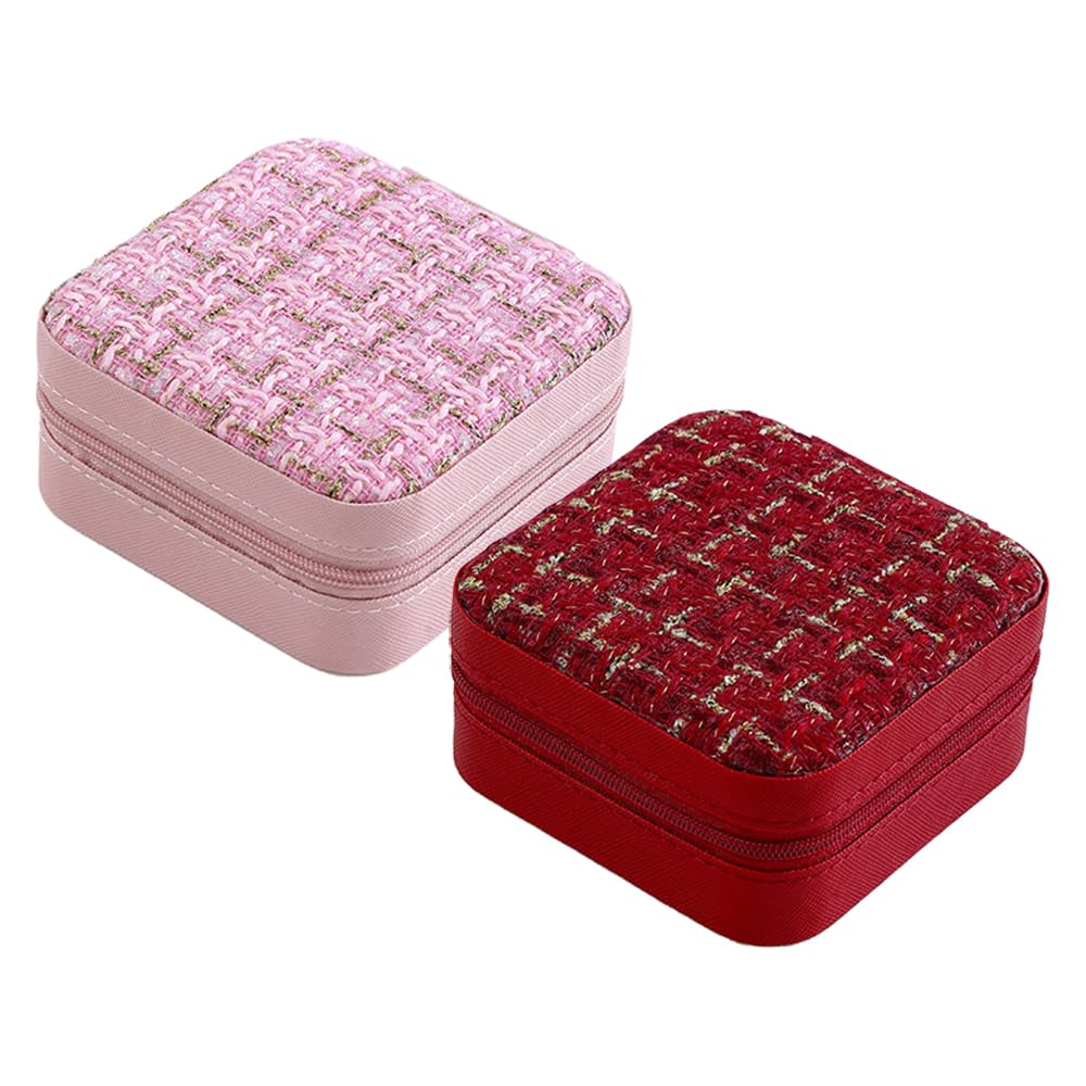 Coffret à Bijoux De Luxe - Femme - Aspect Cuir - Nombreux Grande Boite