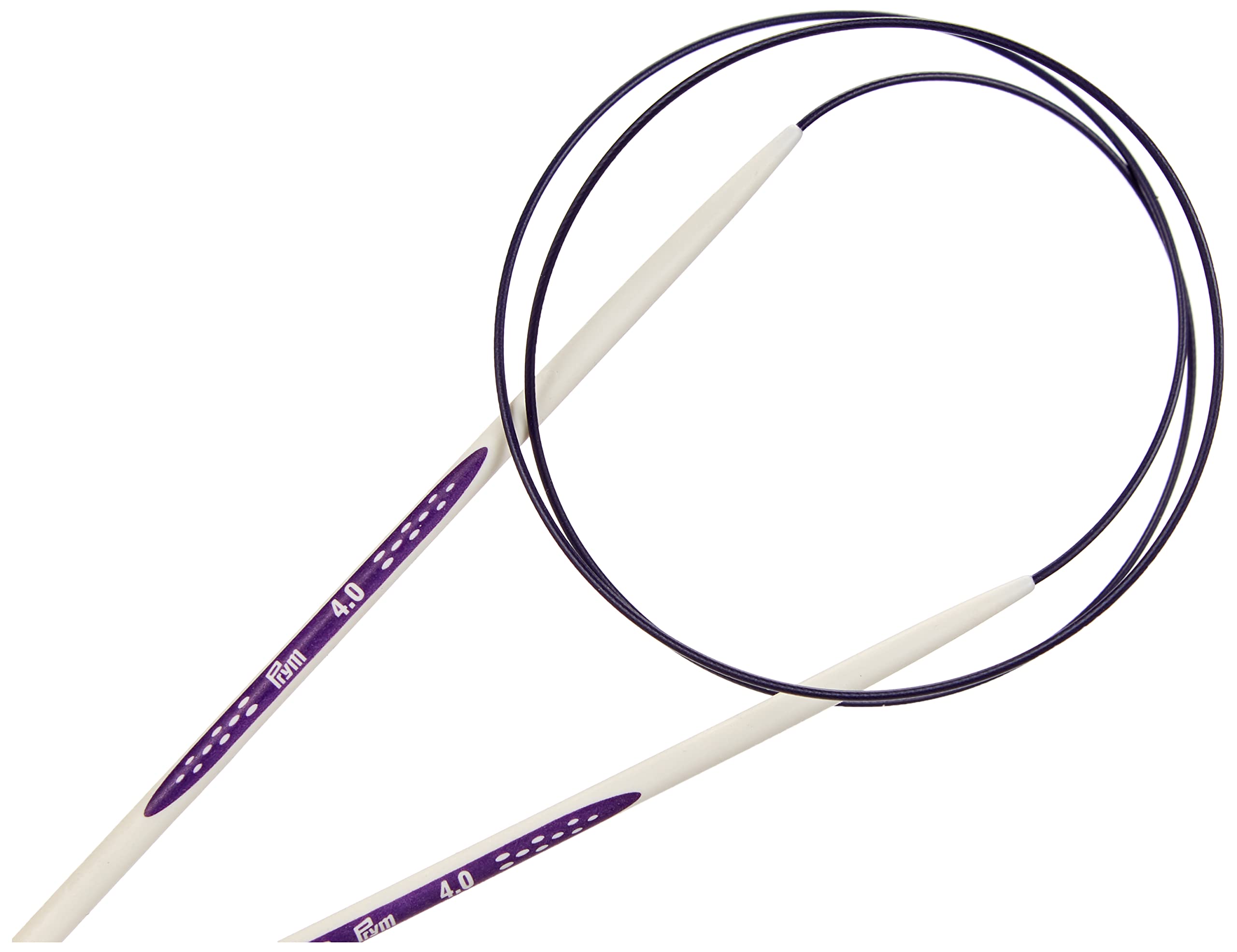 Prym Ergonomics Ferro Circolare 80 Cm 10,00 Mm Per Maglieria, Plastica - 2