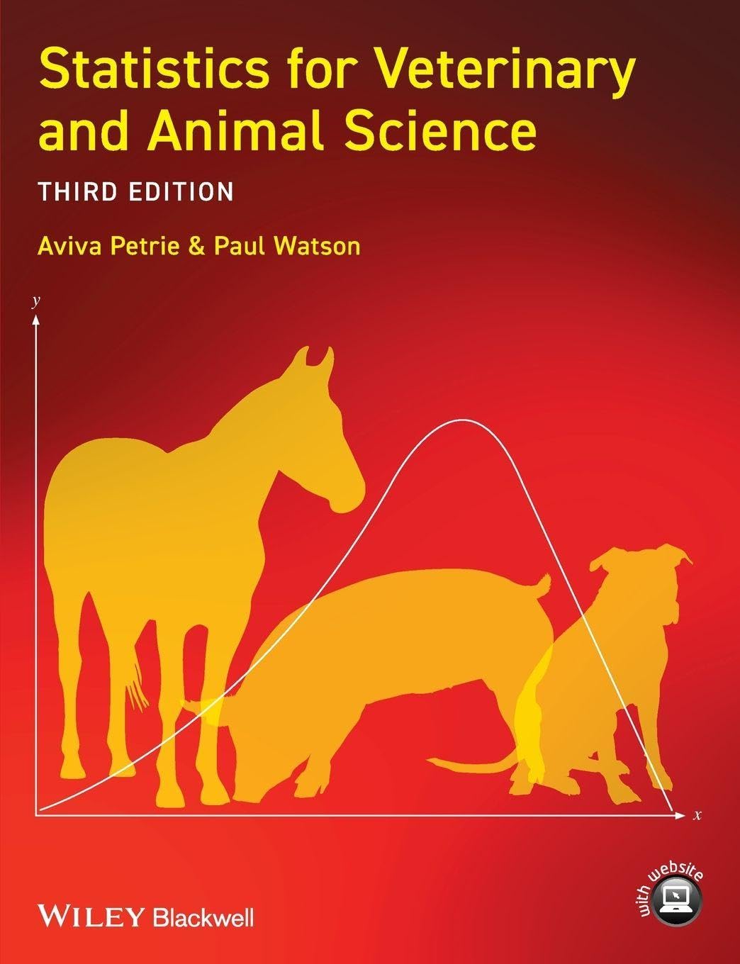 Statistics for Veterinary and Animal Science Petrie Watson Paperback