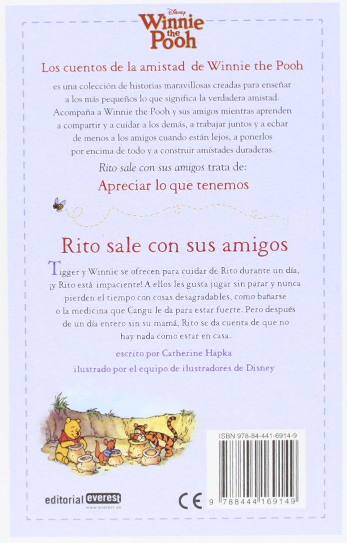Winnie the Pooh. Rito sale con sus amigos (Los cuentos de la amistad de Winnie the Pooh)