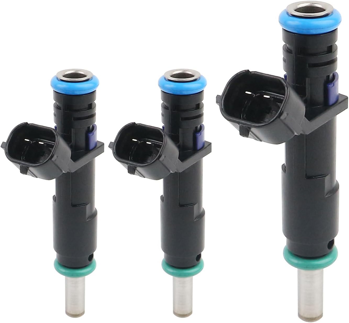 3Pcs Fuel Injectors Compatible with Sea-Doo Challenger GTI GTR GTX RS RXP RXT Speedster Wake Replaces 420874834 420874846 006-622