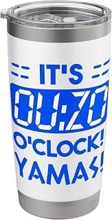 It's Ouzo o'clock Yamas saying alcohol Greek Ouzo Stainless Steel Insulated Tumbler