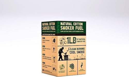 Miniatura 2 de -Hive bee Smoker Fuel | All Natural Cotton Fiber |1 LBS Bag
