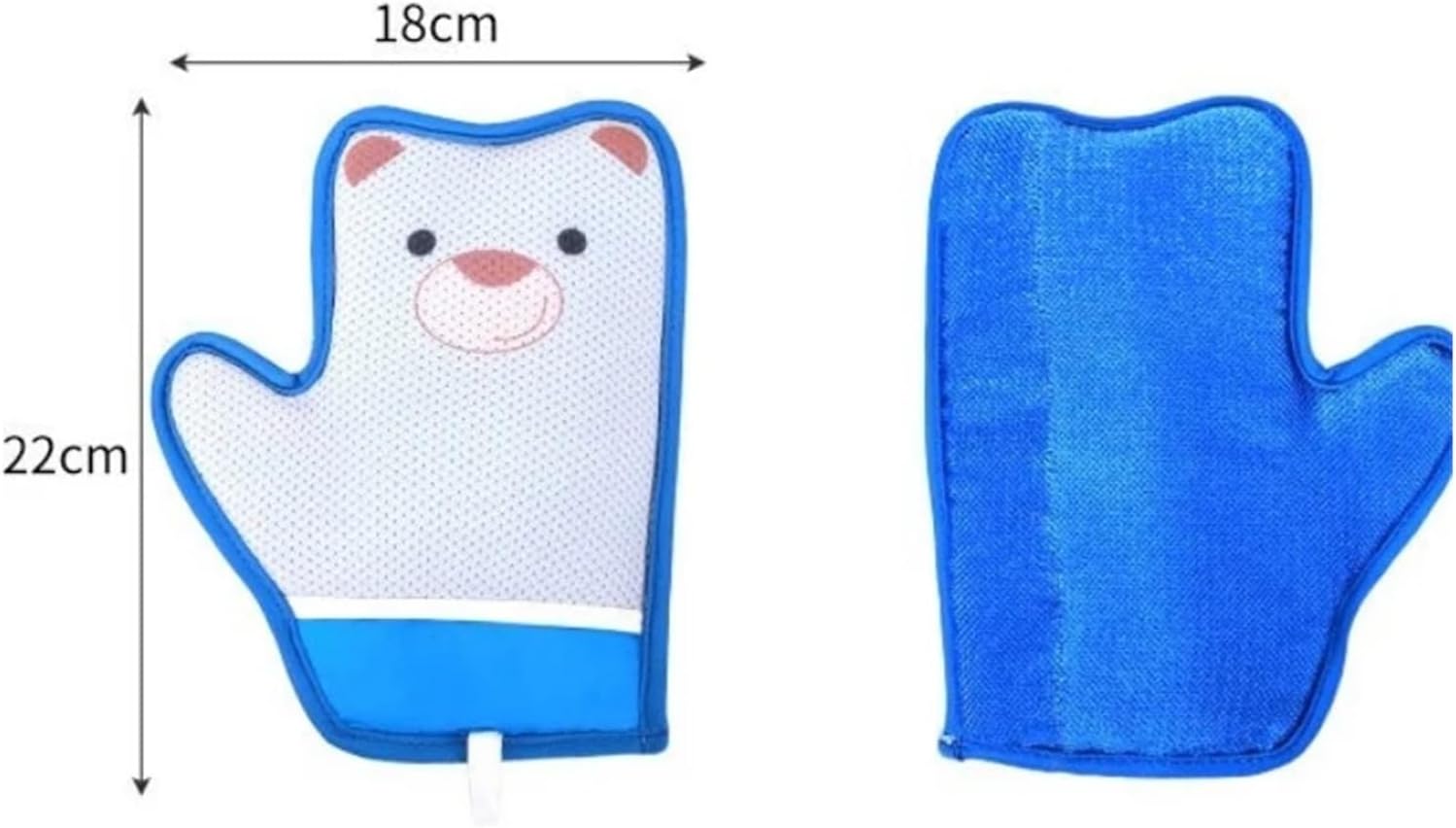 Cat Hair Removal Gloves Toy Kitten Grooming Self Cleaning Dog Brush Comb Massage Accessories(Bear)