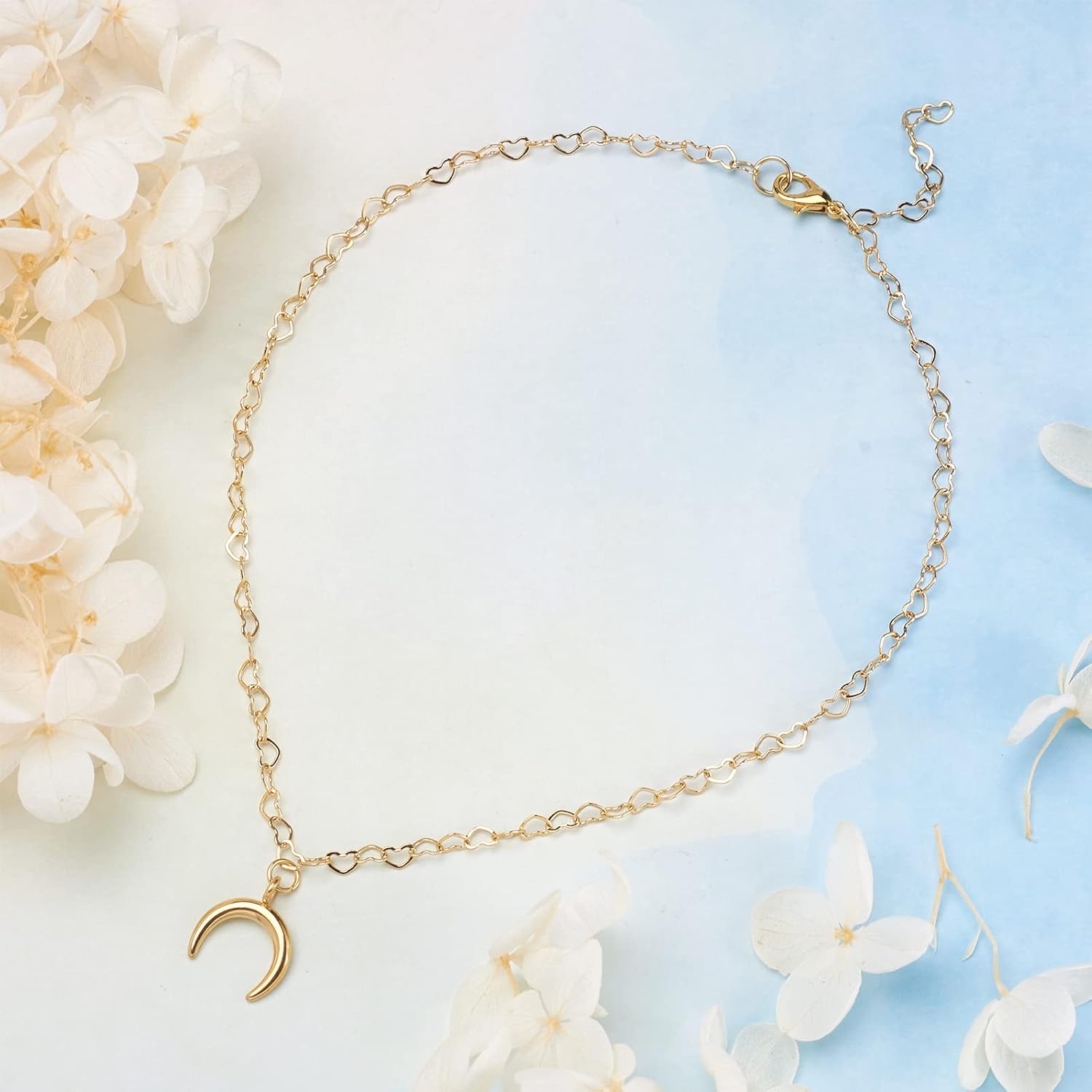 Pandahall 16.4 Feet 18K Gold Plated Brass Heart Link Chains 3x5x0.5mm Soldered Brass Cable Chains with Spool for Bracelet Necklace Jewelry Making - Image 5