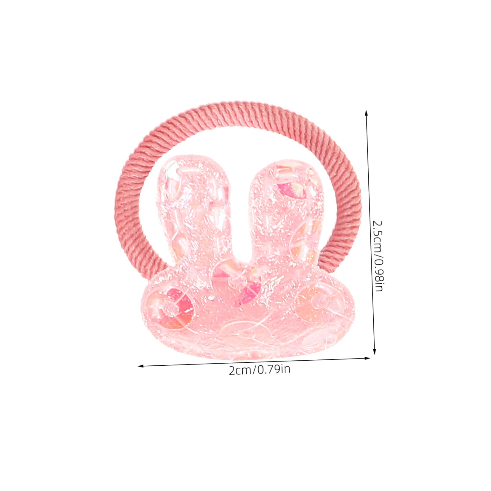 CIYODO 10Pcs Adorable Cartoon Dog Hair Bands with Elastic Rubber for Grooming for Puppies Cats and Pet Fashion Parties Great Present for Pet Owners