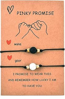 Friendship Gifts for Women Best Friends Bracelets for 2 Matching Relationship Bracelets for Couples Best Friends Mom and Daughter Son Sisters