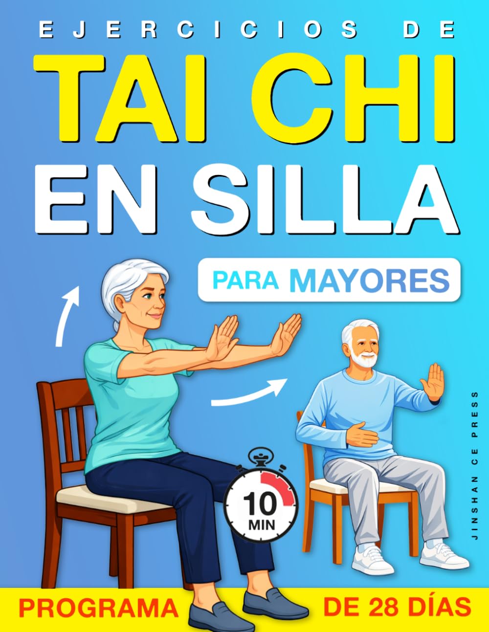 Ejercicios de Tai Chi en Silla para Mayores: Una guía suave, paso a paso y en posición sentada para mejorar el equilibrio, el confort y el movimiento ... y Movilidad para Personas Mayores, Band 1)