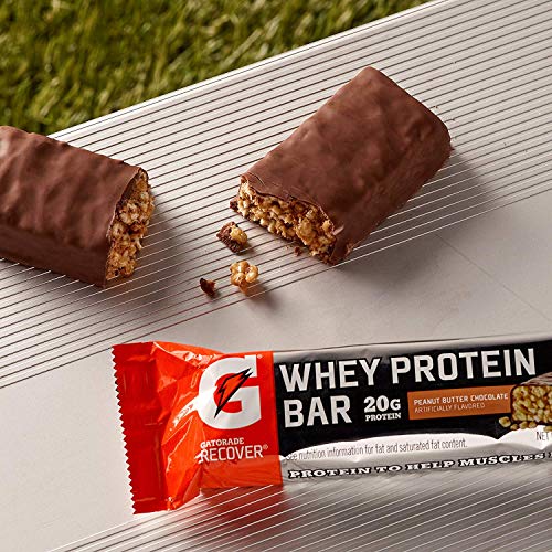 Gatorade 32630411302 Whey Protein Bars Peanut Butter Chocolate thumb #3