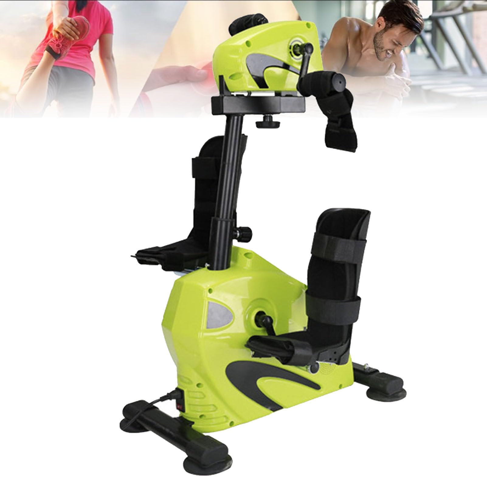 Elektryczny pedał treningowy dla seniorów, rower rehabilitacyjny dla osób starszych, rower treningowy do ćwiczeń kończyn górnych i dolnych, sprzęt rehabilitacyjny do jazdy na rowerze dla osób