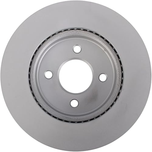 Miniatura 6 de TRQ Kit de pastillas de freno de cerámica premium delanteras y rotor recubierto con líquidos compatibles con Nissan Versa