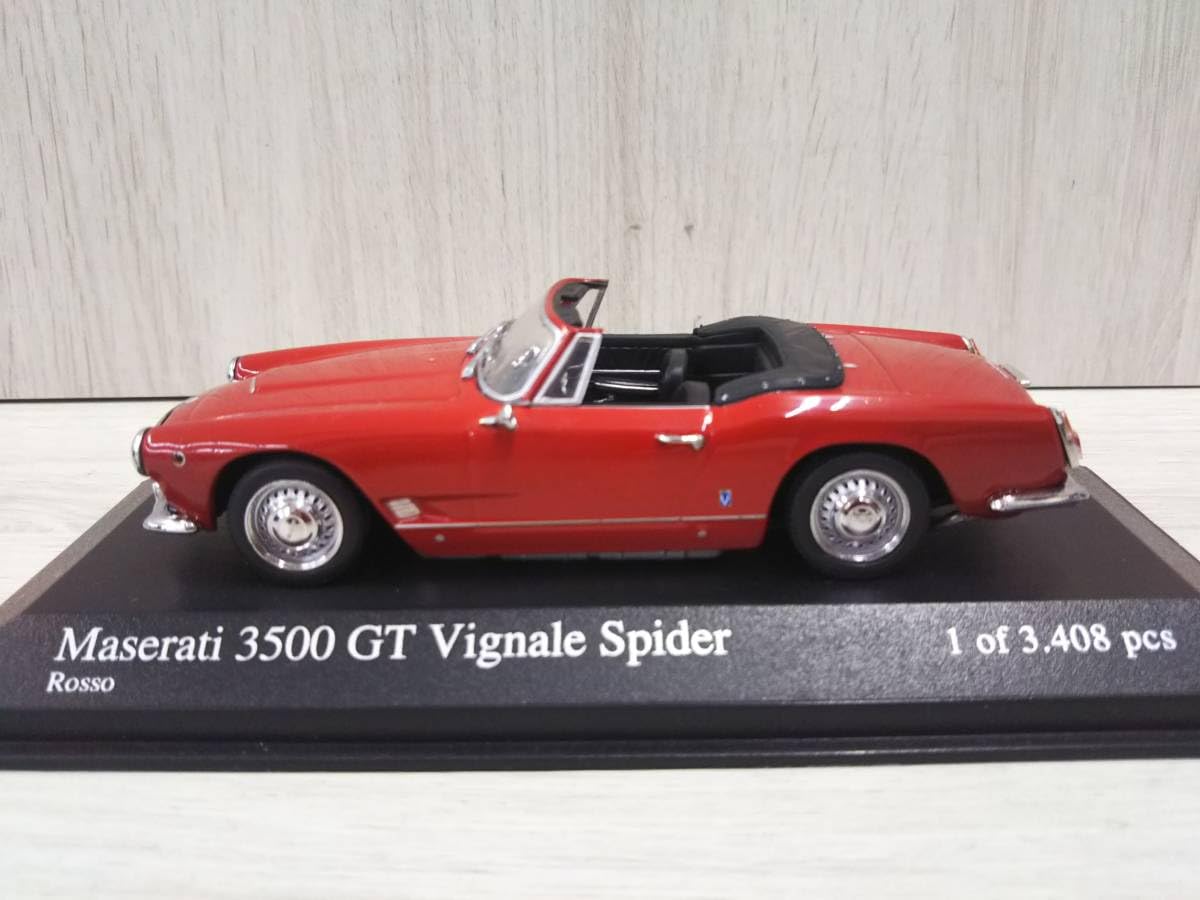 Amazon.co.jp: MINICHAMPS Maserati 3500 GT Vignale Spider : Toys