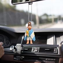 Messi Car Hanging 2D World Cup 2026 Champion Cutout Figure Collectible Soccer Gift - 2D Messi car Accessories