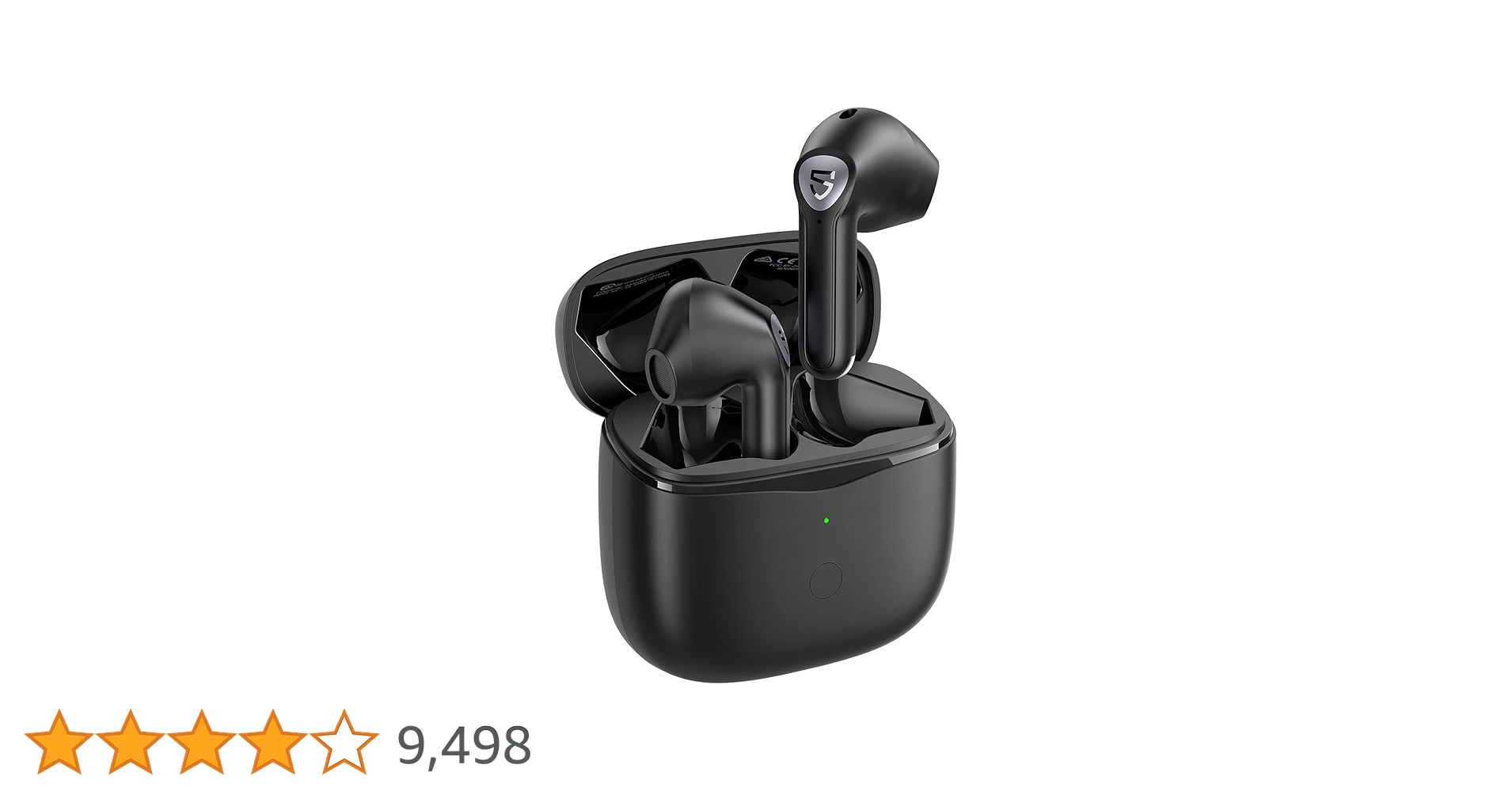 SoundPEATS Air3 Wireless Earbuds Mini Bluetooth V5.2 Earphones with Qualcomm QCC3040 and aptX-Adaptive, 4-Mic and CVC 8.0 Noise Cancellation, TrueWireless Mirroring Tech, in-Ear Detection, Game Mode