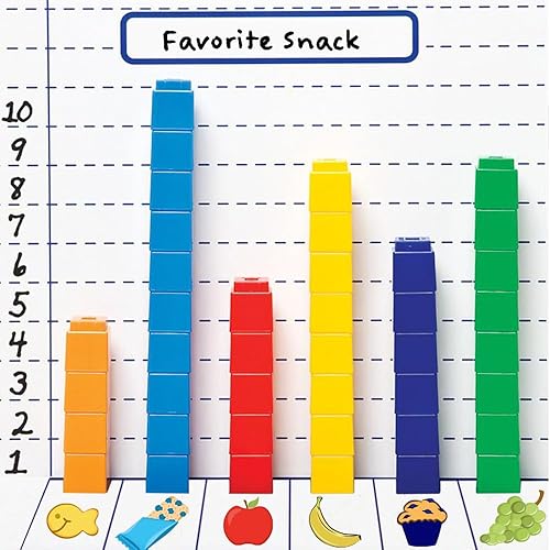 Miniatura 4 de Didax Cubos Unifix  Cubos entrelazados con folleto de actividades (juego de 100)