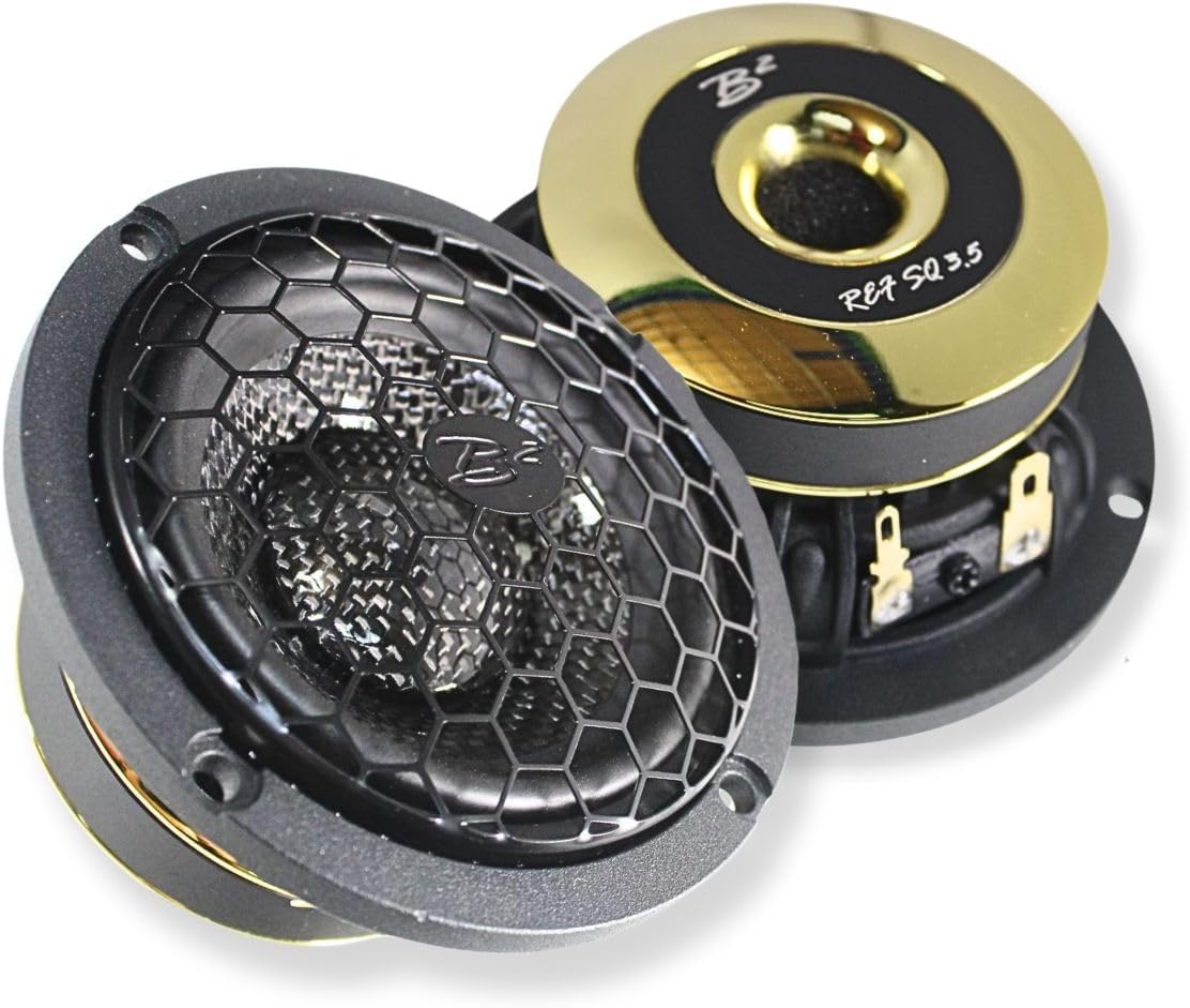 B2 Audio 3-Way 6.5" REF SQ Series Car Audio Component Speaker System